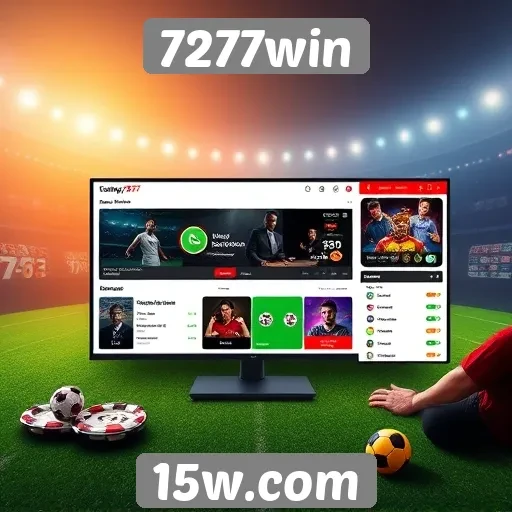 Experiência do usuário na interface do 7277win